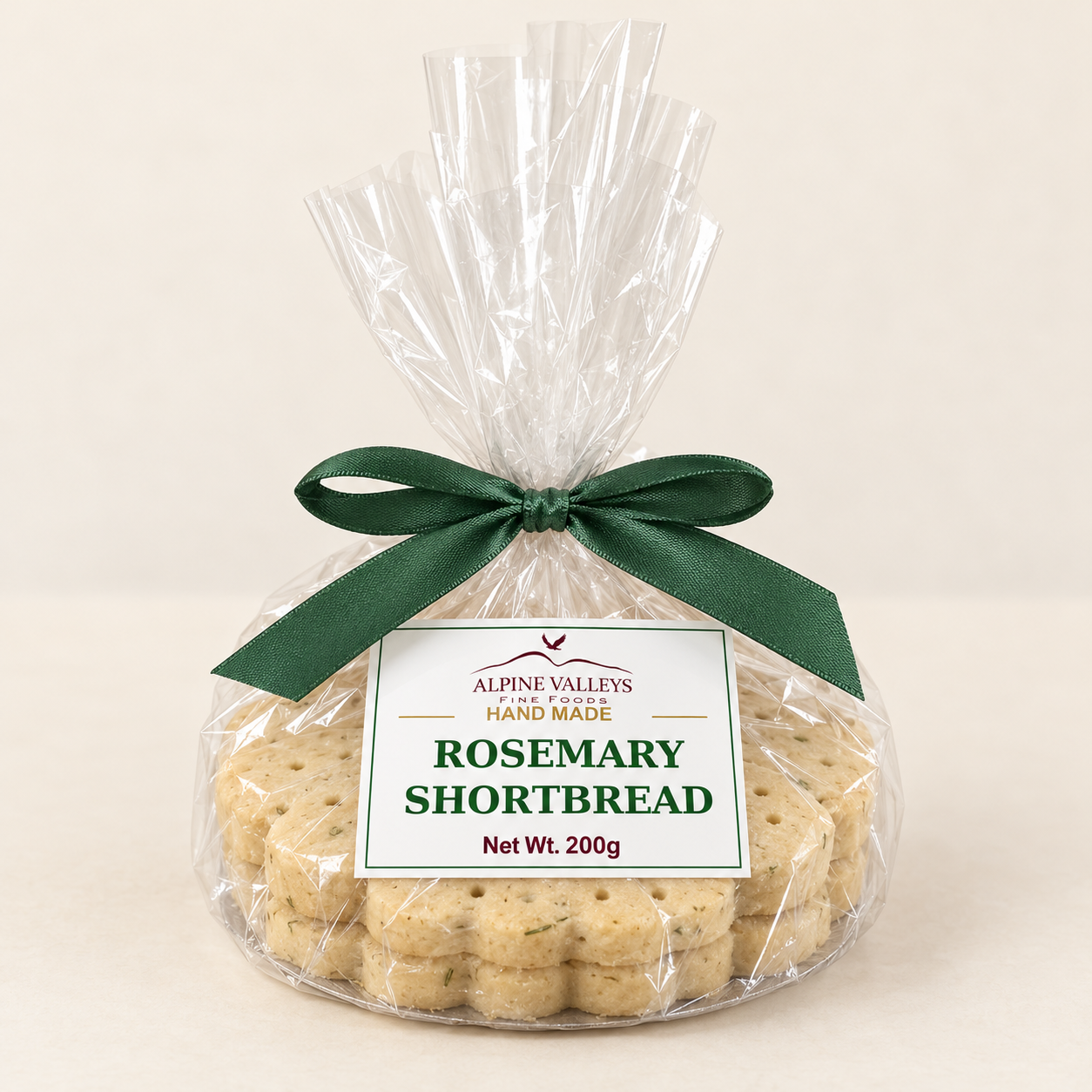 Handmade Rosemary Shortbread – 200g