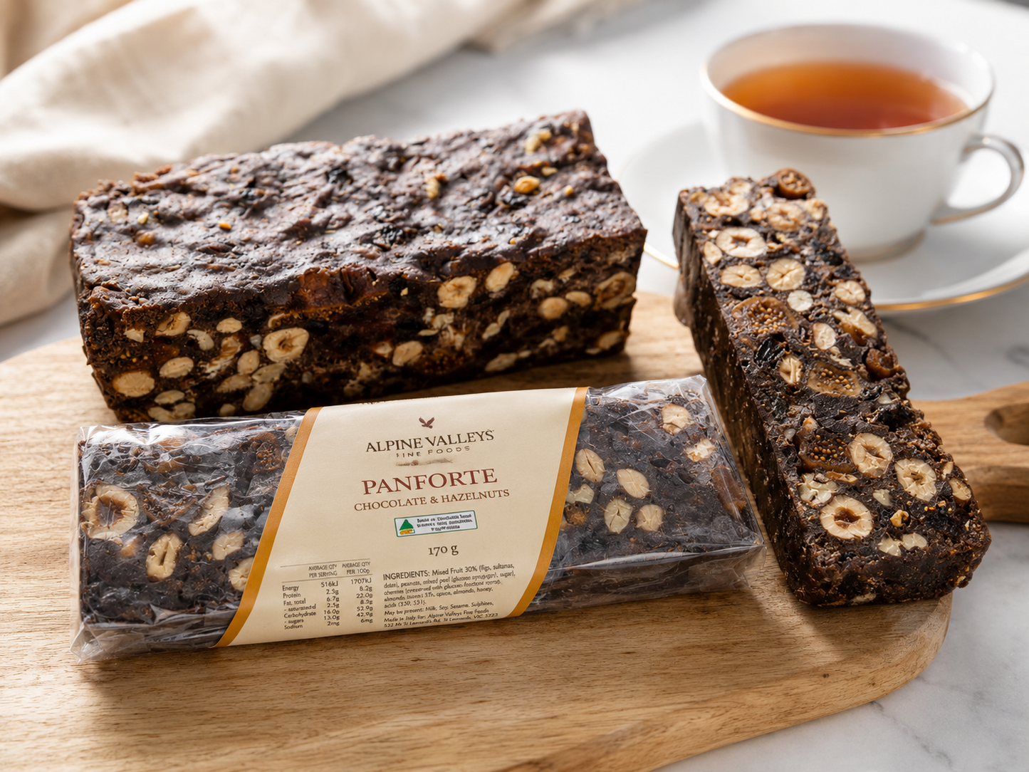 Chocolate and Hazelnut Panforte 170g